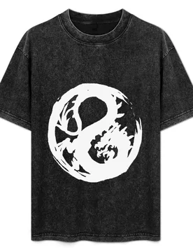 Dragon Mon (White) T-Shirt Work Casual Loose Fit T-Shirt - Aliexpress - FashionsVida