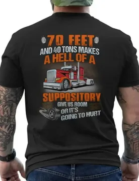 Heavy-Duty Truck Print T-Shirt 100% Cotton O-Neck Short Sleeve Summer Casual Mens T-shirt Streetwear - Aliexpress - FashionsVida