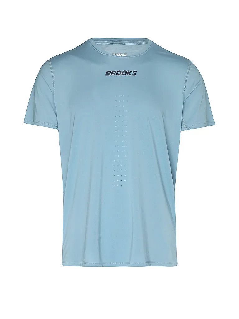 Maglietta da corsa da uomo Dash Cooling azzurro S - Brooks - FashionsVida