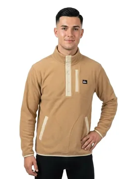 Polaire Demi-zip No Destination Khaki M - Quiksilver - FashionsVida