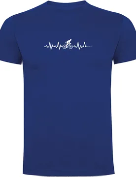 T-shirt à Manches Courtes Biking Heartbeat - Kruskis - FashionsVida