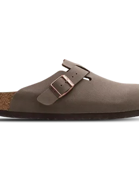 Boston Damen Flip-Flops und Sandalen - Braun - Größe 41 - Nubuk Brown 41 - Birkenstock - FashionsVida