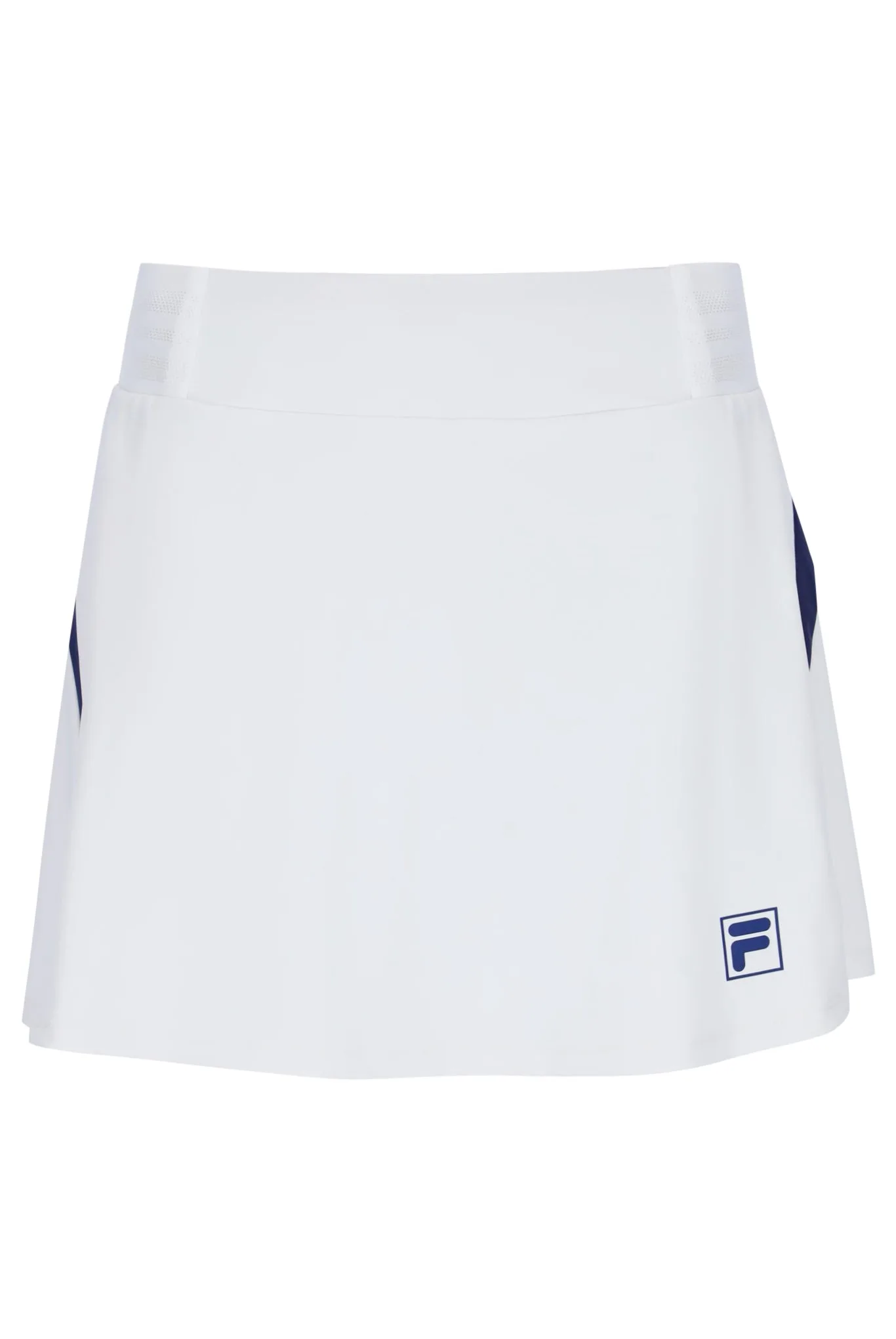 Off White Women’s Jersey Flare Tennis Skirt - XS - FILA Tennis - FashionsVida