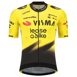 Maglia A Maniche Corte Team Visma Lease A Bike Replica Premium 2026 Multicolor