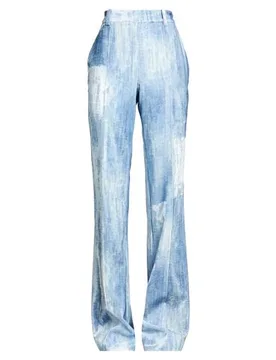 Pantalones Mujer Azul marino 36,38,40 Mujer - Ermanno Scervino - FashionsVida