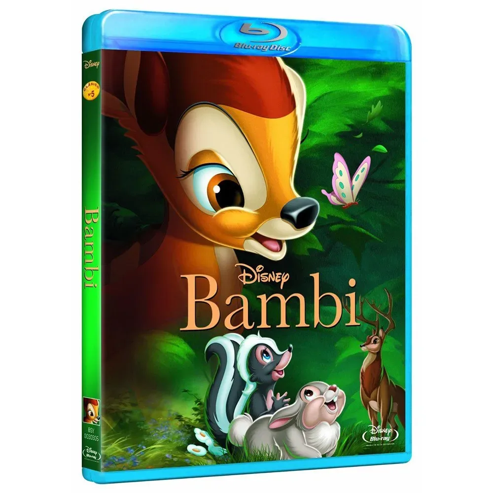 Blu-ray Bambi Espagnol Multicolor One Size unisex - Disney - FashionsVida