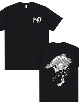 Forward Observations Group Graphic T-shirt Skeleton Men Women Fashion Oversized Cotton T Shirts Male Casual Vintage Streetwear - Aliexpress - FashionsVida