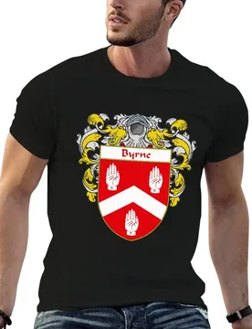 Byrne Coat of Arms/Family Crest T-Shirt plus sizes sports fans big and tall t shirts for men - Aliexpress - FashionsVida