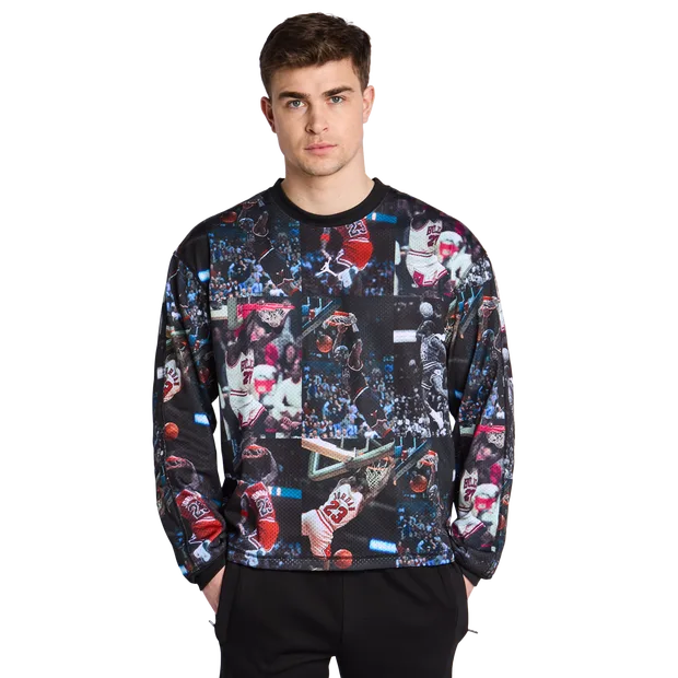 Flight Men T-Shirts - Black - Size - Black - Size: Large - Jordan - FashionsVida