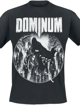 T-Shirt - Can't Kill A Dead Man - S bis L - für Männer - Größe M - schwarz - Lizenziertes Merchandise! - Männer - male - Dominum - FashionsVida