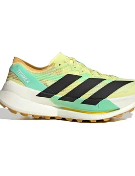 Terrex Agravic Speed Ultra 2 Trail Running Shoes Frozen Lemon / Core Black / Pulse Mint UK 8.5 Men - Adidas - FashionsVida