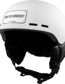 Casque Why So Serious? White 54-57 cm unisex - John Hatter & Co - FashionsVida