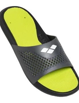 Bruno Slides Black / Lime / Grey UK 8 Men - Arena - FashionsVida