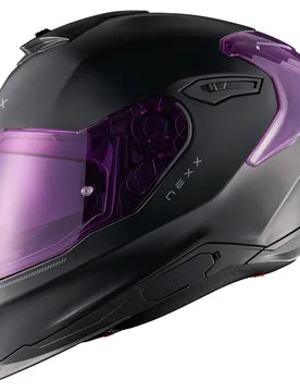 Casco Moto Integrale Y.100R Subsonic Nero Rosa Opaco taglia XL - Nexx - FashionsVida