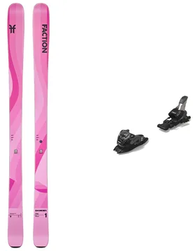 Packs (skis + fix) - Skis all-mountain - Pack Dancer 1 Pink 2026 en Bois - Rose - Faction - FashionsVida