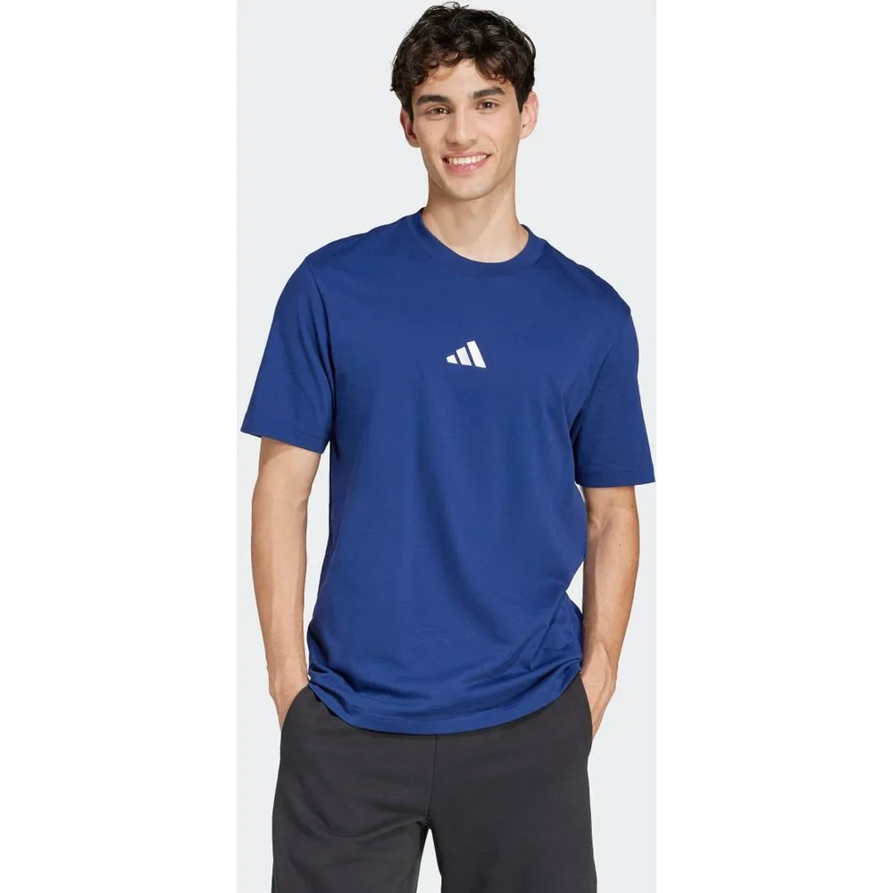 Camiseta de hombre Essentials Small Logo Single Jersey - Adidas - FashionsVida