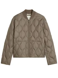 Chaqueta acolchada ligera marrón 42