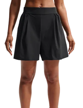 Dri-fit High-waisted Shorts Women Shorts - Black - Size XXL - Cotton Jersey - Black - Size: 2X-Large - Nike - FashionsVida