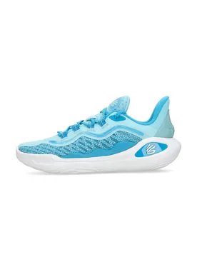 Scarpa Basket Uomo Curry 11 "mouthguard" Blue/blue - Under armour - FashionsVida