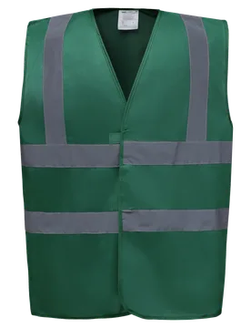 Gilet de travail Retro vert Vert M - Yoko - FashionsVida