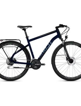 Bicicletta Square Trekking Essential 28´´ 2022 Night Blue / Blue / Black - Ghost Bikes - FashionsVida