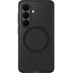 Funda rugerizada negra para Galaxy S26+