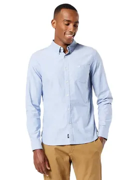 Camicia A Maniche Lunghe T2 Oxford Oxford Stretch XS - Dockers - FashionsVida