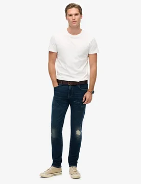 Superdry Herren Organic Cotton Vintage Slim Jeans Dark Blue - Größe: 32/32 - 94.99 - FashionsVida