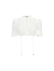 Dirndlbluse MAVA weiss 40 Damen