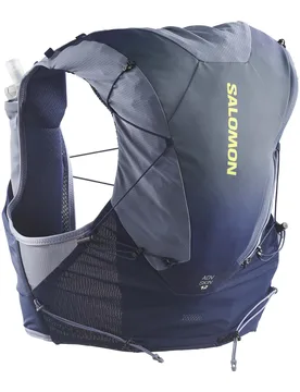 Sac de trail/running - Adv Skin 12 Gradient Set Maritime Blue/Grisaille - Taille L - Navy - Salomon - FashionsVida