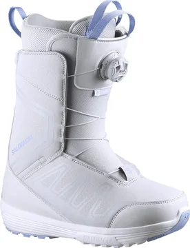 Chaussures De Snowboard Pearl Boa Gray Violet / Brunnera Blue / White 24.5 - Salomon - FashionsVida