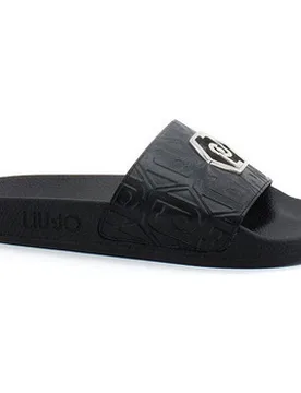 Pantoffeln Kos 01 Ciabatta Slipper Spreading Logo Black Ba2173ex098 38 Female - Liu jo - FashionsVida