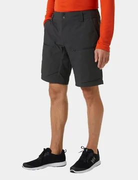 Men's Crewline Cargo Shorts 2.0 Grey 38 - Ebony Grey - Male - Helly Hansen - FashionsVida