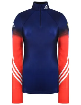 Xc Race Womens Navy Cycling Top - Size 14 Uk - Adidas - FashionsVida