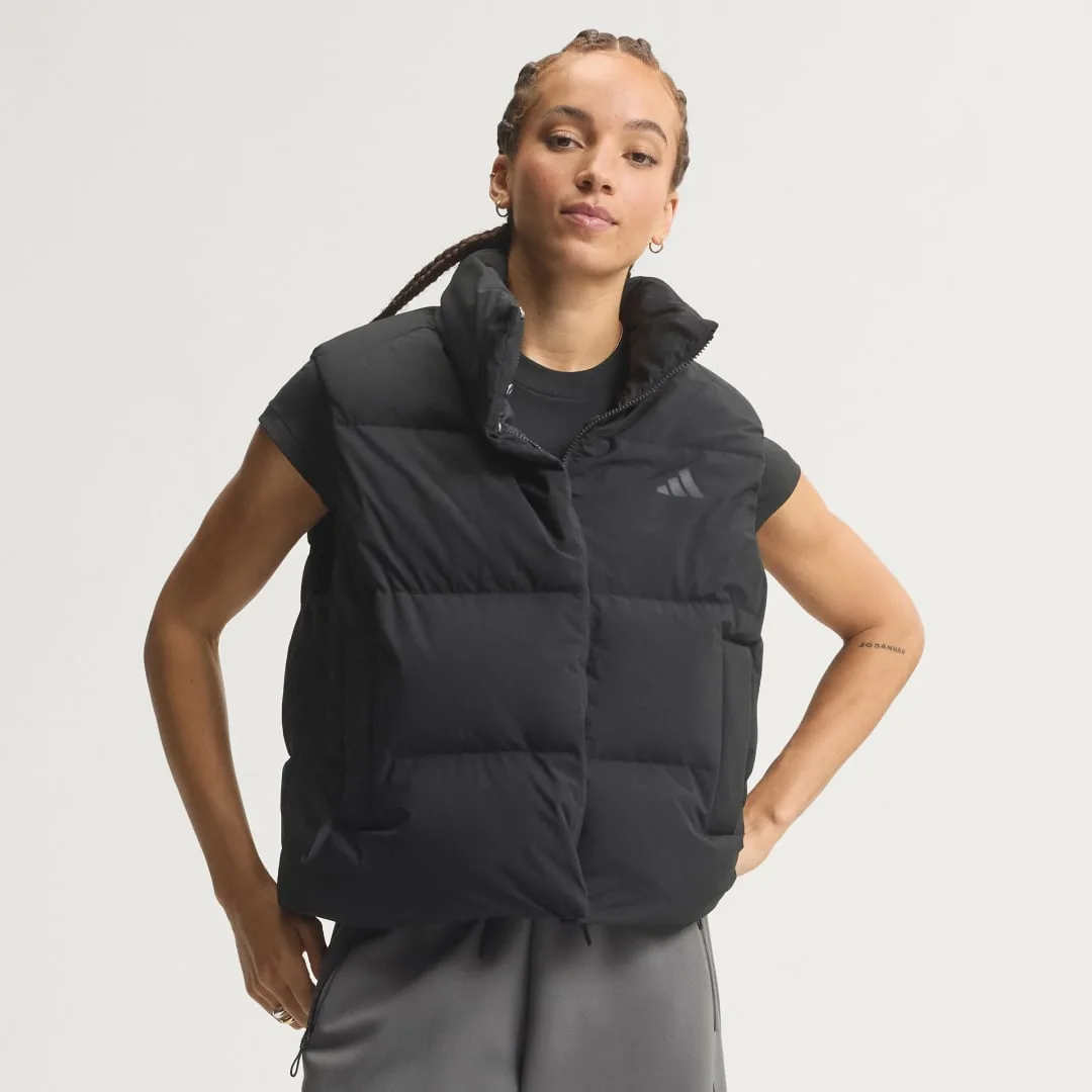 GILET HELIONIC PIUMINO PUFFER XL Black - Adidas - FashionsVida