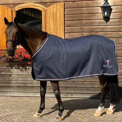 Classic Abschwitzdecke Fleece, navy 6'0/135