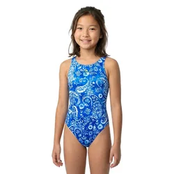 Blu Cachemir Swimsuit Royal 7-8 Years Girls
