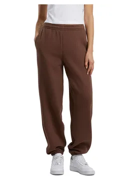 Pantalon De Survêtement Fluffy Chocolate Brown XS - Build Your Brand - FashionsVida
