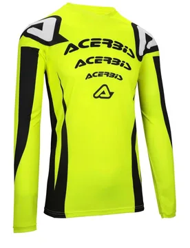 Maglia da Motocross Enduro MX J-TRACK NASCAR Giallo taglia S - Acerbis - FashionsVida
