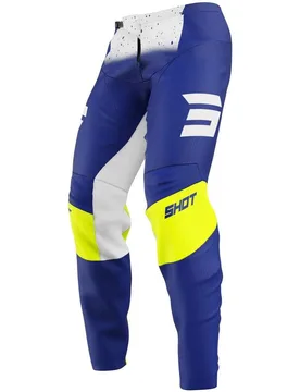 Pantaloni Moto Cross Enduro DEVO BLAST Blu taglia 30 - Shot - FashionsVida