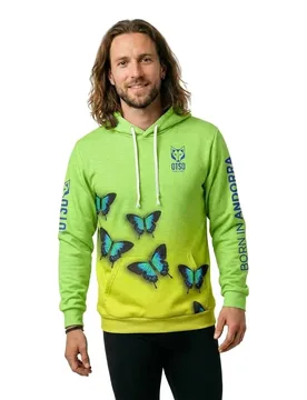 Butterfly Sweatshirt Multicolour L Men,Women - OTSO - FashionsVida