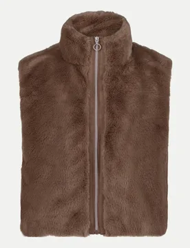 Betty Barclay Plüschweste Braun 40 - Betty barclay - FashionsVida