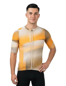 Maglia A Maniche Corte Pro Sl Toast Beige / Gleam Orange - Scott - FashionsVida