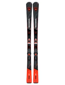 Packs (skis + fix) - Pack skis de piste - Forza 60' TI K + Spx12 2027 en Bois - Taille 164 cm - Noir - Rossignol - FashionsVida