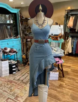 Camisole Denim Dress with Single-sided Diagonal Dress Summer Fashion Jean Dresses - Aliexpress - FashionsVida