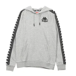 Felpa Cappuccio Uomo Authentic Porta Grey Md Melange/black