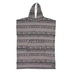 Ocean & Earth Poncho Digital Hooded