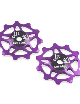 Set Di Pulegge Per Bicicletta Ceramic Purple - JRC Components - FashionsVida