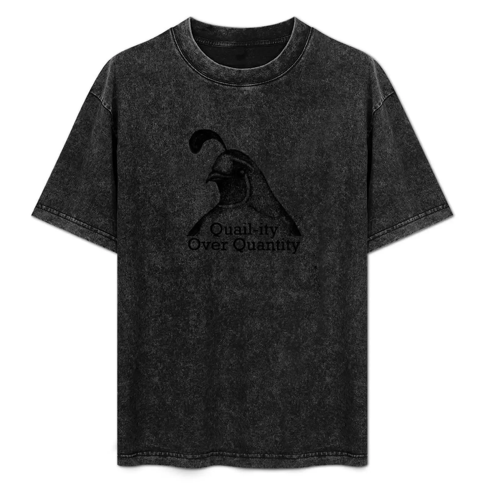Quail-ity over Quantity T-Shirt Lightweight Basic Short Sleeve Shirt - Aliexpress - FashionsVida