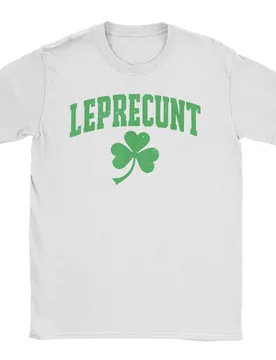 Oversized T-Shirt Beach Leprecunt Irish St Patricks Day Novelty T Shirts Cotton Tee Shirt Men Awesome Short Sleeve Clothes - Aliexpress - FashionsVida